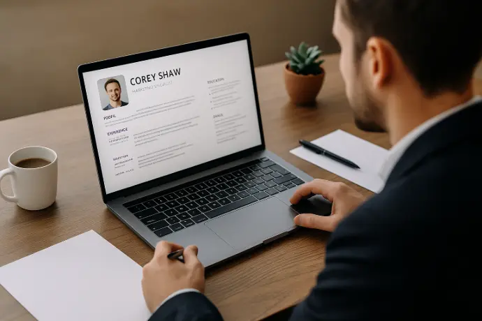 Crea un CV moderno que consiga entrevistas